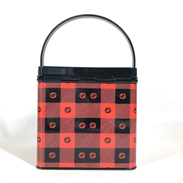 GUCCI Handbag 634132 Resin Red Box All-over pattern BOX Women Used Authentic